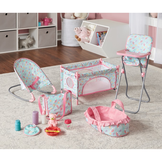 Doll Furniture and Accessory Set Montgomery Ward