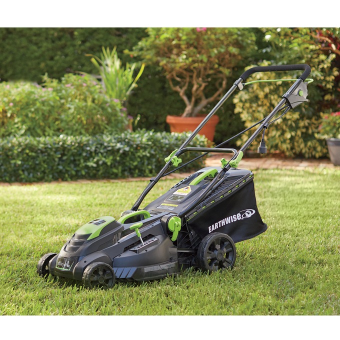 Earthwise 19" Corded Electric Mower, , large