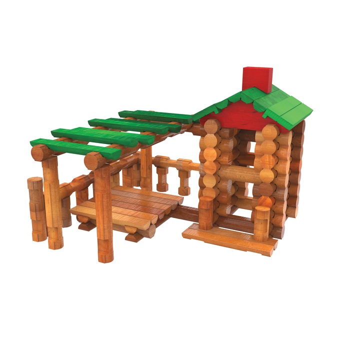 Personalized Lincoln Logs Classic Meetinghouse, , large