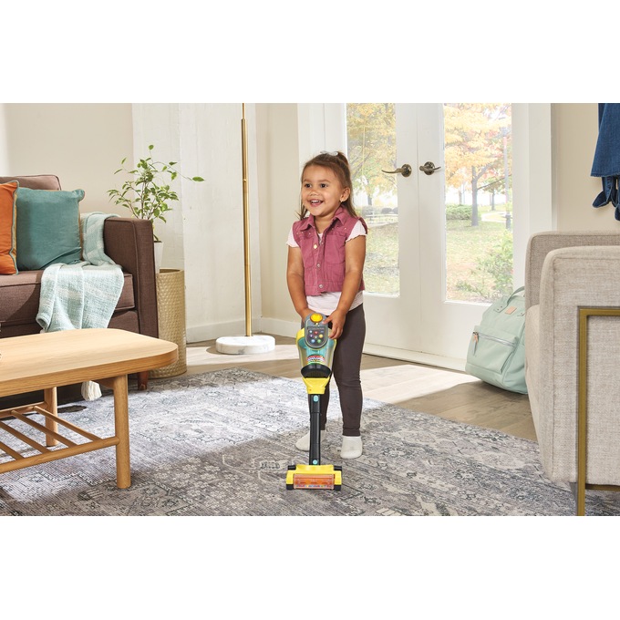 VTech 4-in-1 Push & Play Vacuum, Yellow, large