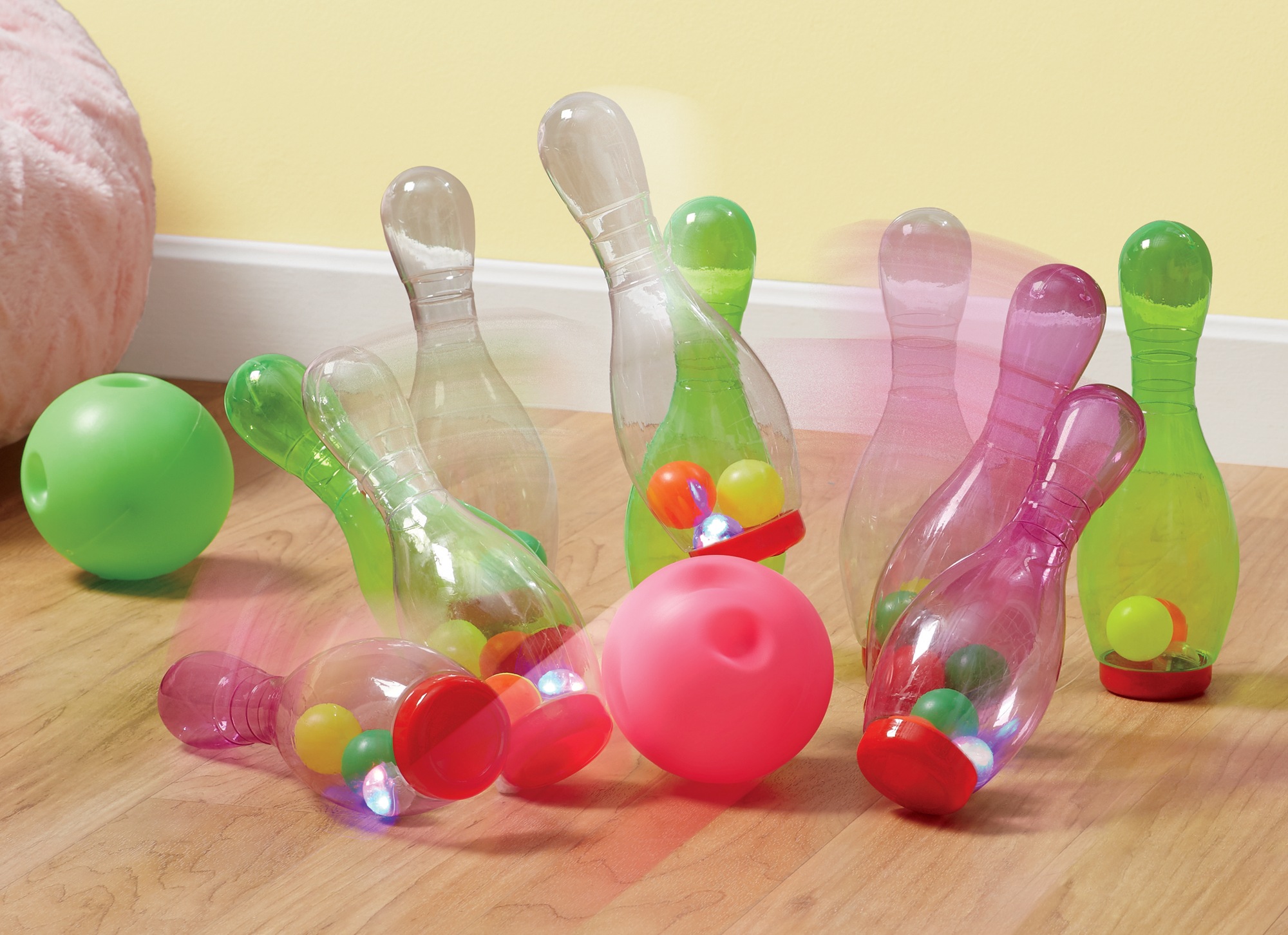 light up bowling set