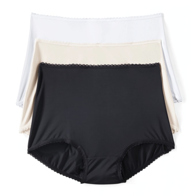 3-Pack Comfort Briefs, Multi, large