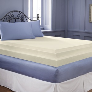 2 Inch Sleep Connection Viscose Memory Foam Topper by Montgomery Ward, , large