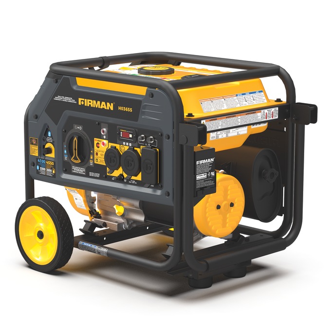 Firman Dual-Fuel Portable Generator 4550/3650W, , large