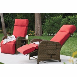 Harbour Wicker Recliner, , large