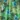 Crinkle Cotton Tiered Dress - Print, Green Tropical Palm, swatch