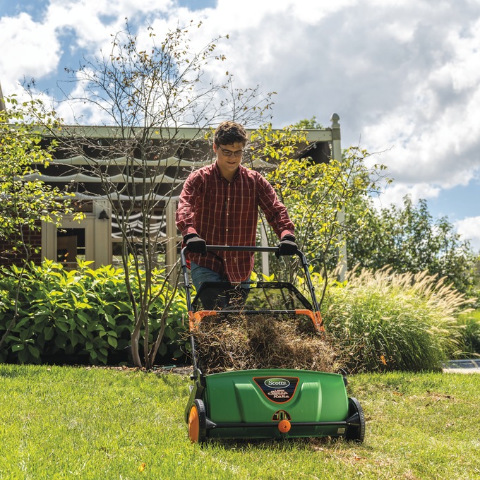 Scotts 26-Inch Push Lawn Sweeper, , large