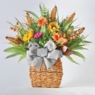 Harvest Hanging Basket with Sign | Rustic Home D&eacute;cor, Multi, large