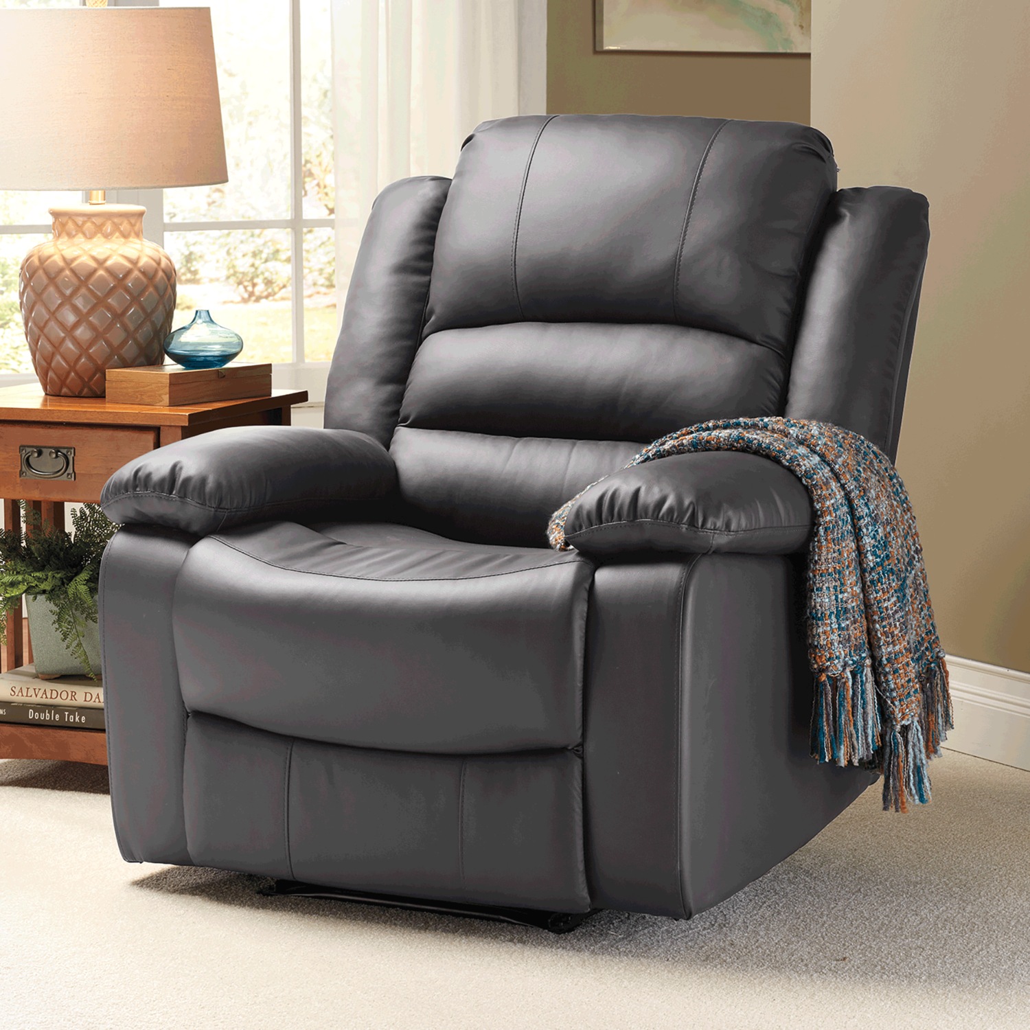 Overstuffed Recliner Montgomery Ward