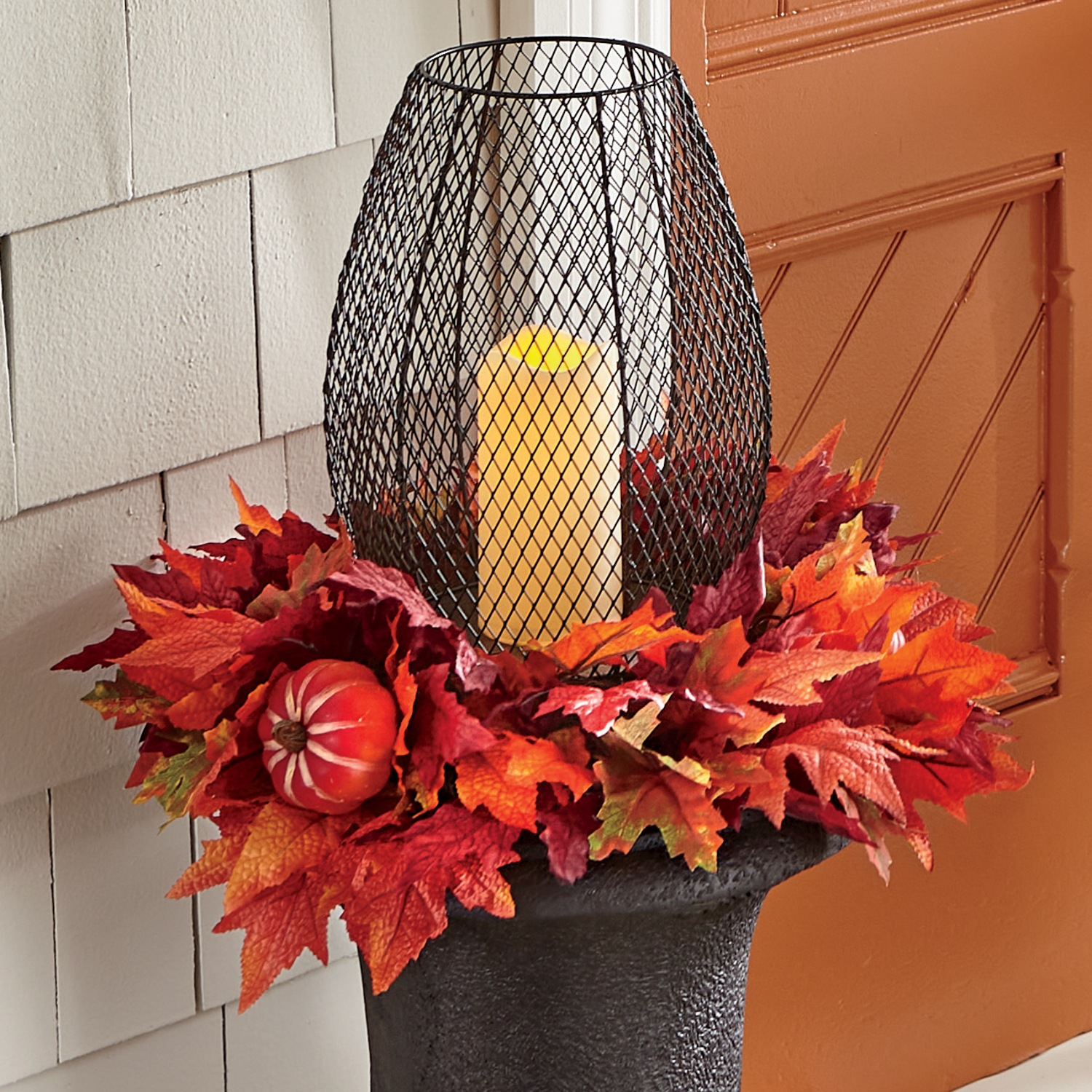 Lit Harvest Urn Filler Montgomery Ward