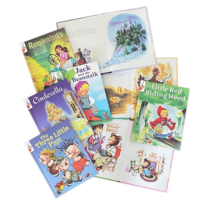 Vintage Storybooks and Slipcase, , large