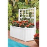 Large Planter Trellis, White, large