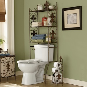 Fleur-De-Lis Tall Space Saver, , large