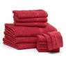 Serene Cotton Terry Bath Towel Set, 12 Pieces, , large