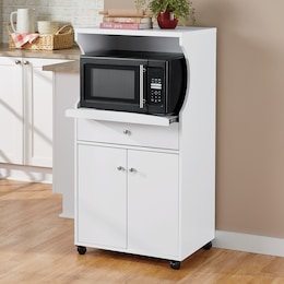 Carts Islands Utility Microwave Stands Montgomery Ward Alice Rolling Microwave Stand