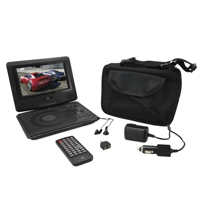 GPX Portable DVD with  7" LCD Screen, , large
