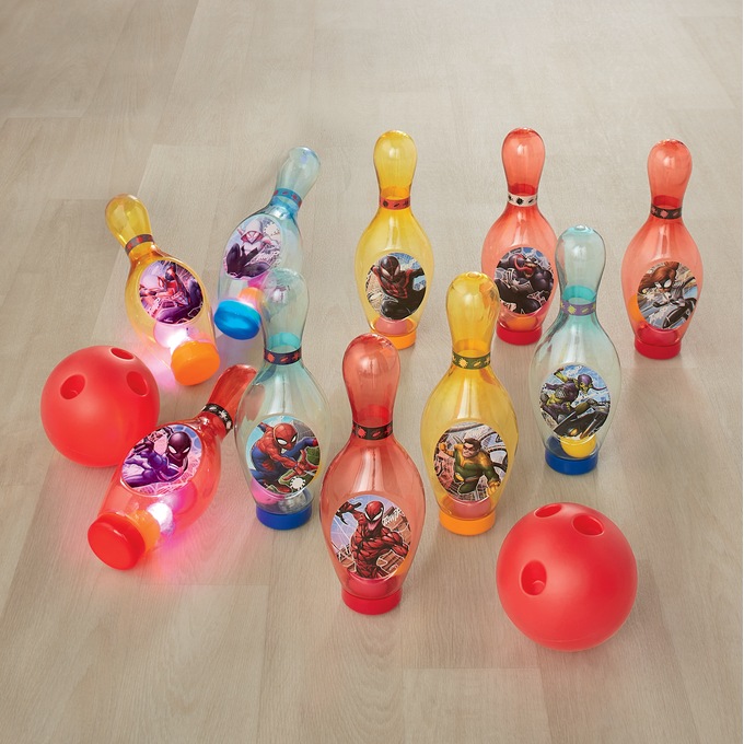 Licensed 10-Pin Light-Up Bowling Set, , large