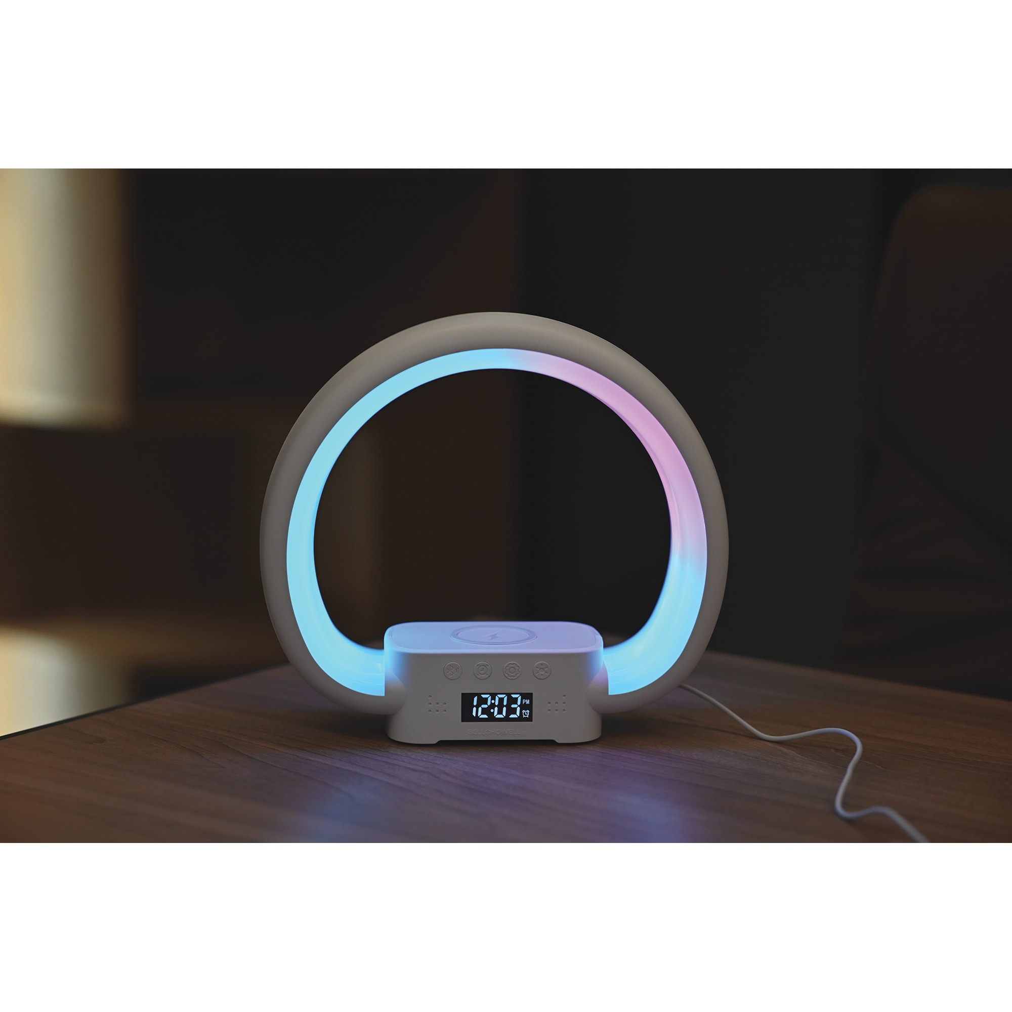 Bell+Howell Speaker Charging Lamp, , large