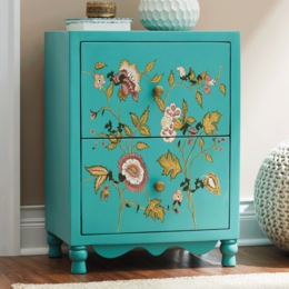 Tyndle Hand-Painted Cabinet, , large