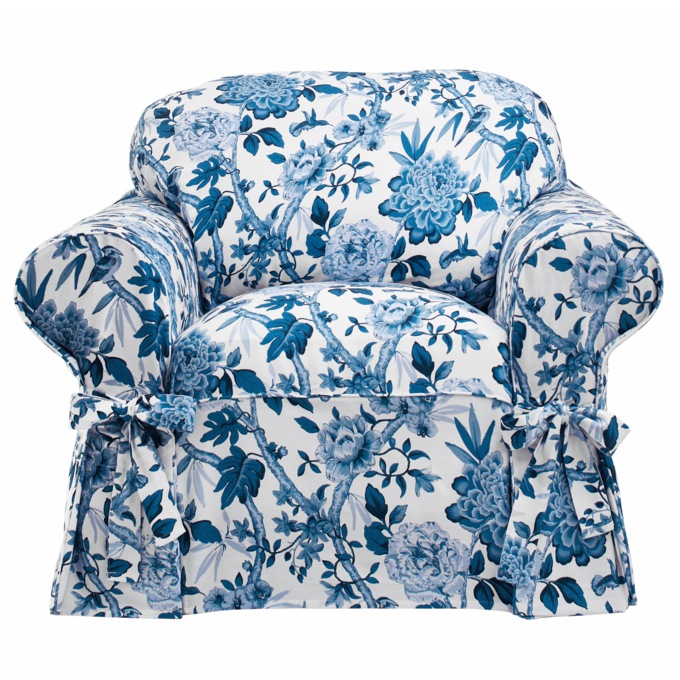 Chesney Slipcover, Floral, large