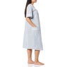 Duster With Embroidered Yoke, French Blue Stripe, large