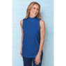 Sleeveless Mock Neck Top, , large