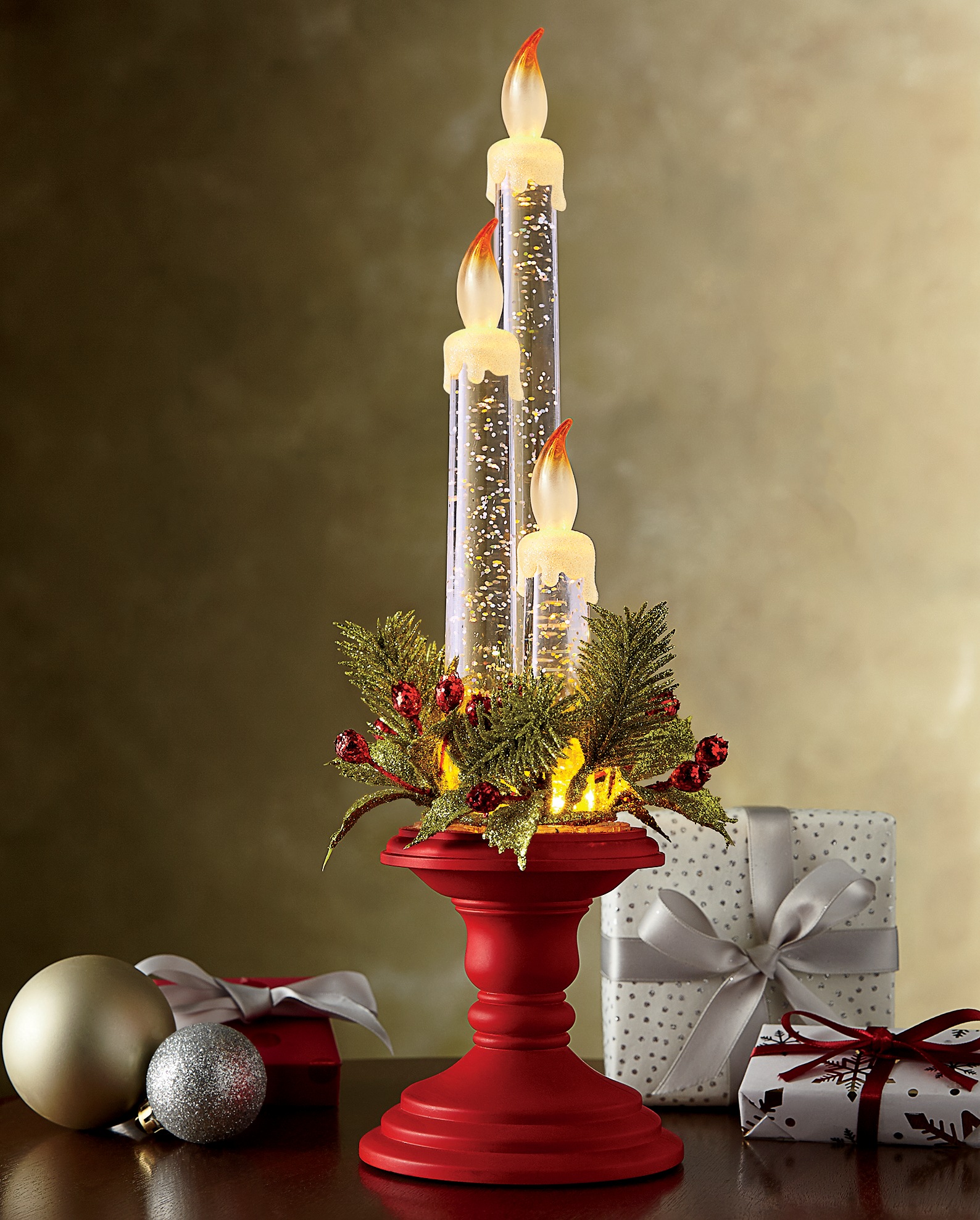 LED Christmas Candles Décor  Montgomery Ward