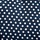 Navy Polka Dot