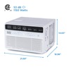 BLACK+DECKER 12000 BTU Window Air Conditioner with Inverter Technology, , large