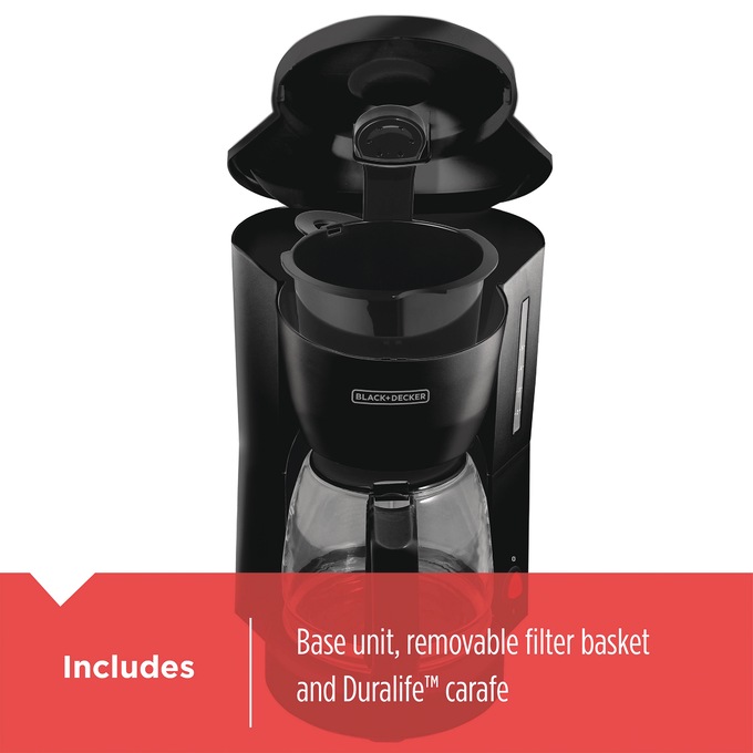 BLACK+DECKER 5-Cup Switch Coffee Maker, , large