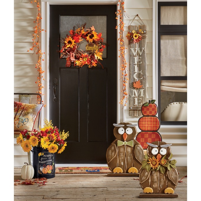 Chunky Wood Cutouts Owl, , large
