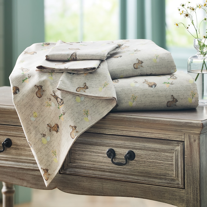 Easter Buddies Microfiber Sheet Set, , large