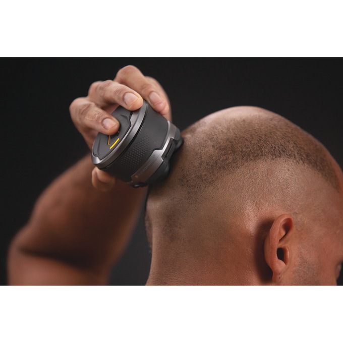 Microtouch Titanium Rechargeable Head Shaver, , large