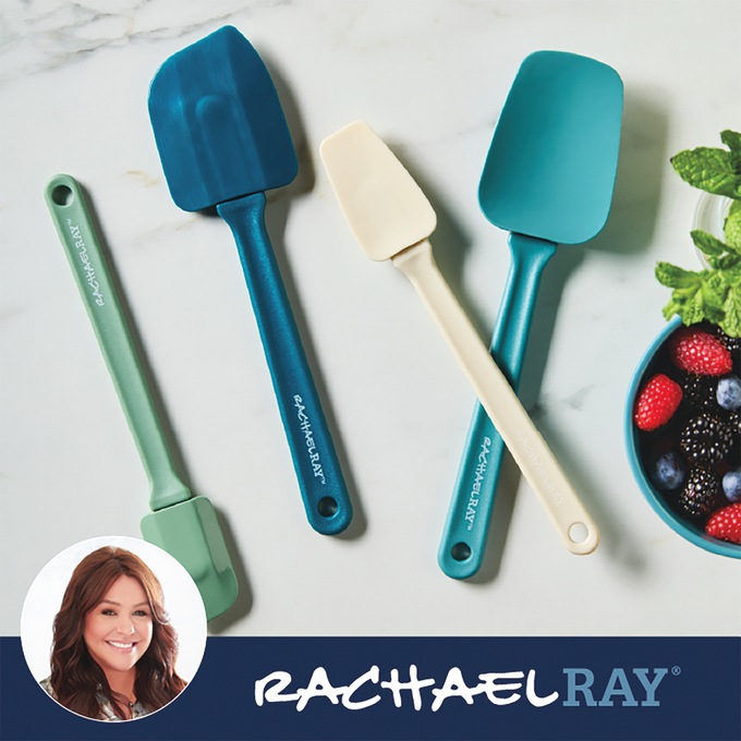Rachael Ray 4-Piece Spatula & Spoonula Set, , large