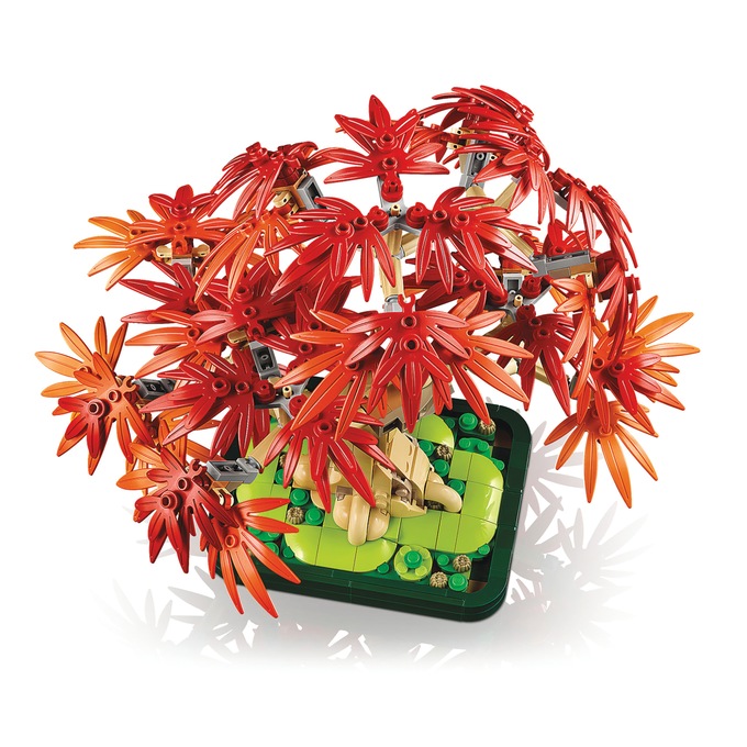 LEGO Botanicals Japanese Red Maple Bonsai Tree, , large