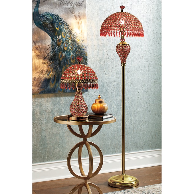 Crystal Floor Lamp, , large