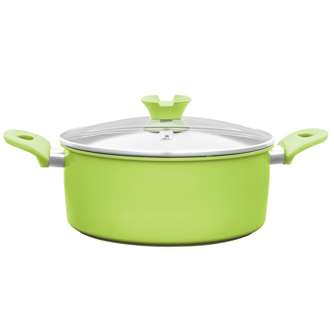 7-Piece Colorful Carbon Steel Nonstick Cookware Set, , large