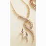 Crystal Swirl Drop Necklace & Earring Set, , large