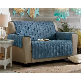 Faux-Suede Waterproof Secure-Fit Furniture Protector, , large