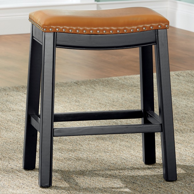 Burnt Orange Stool - Stools Item