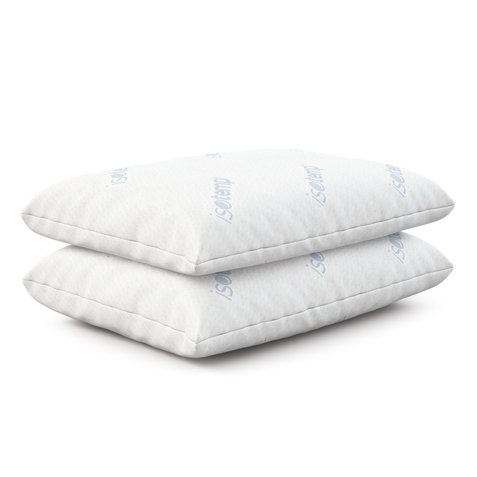 Isotemp 2-Pack Jumbo Memory Foam Pillows, , large