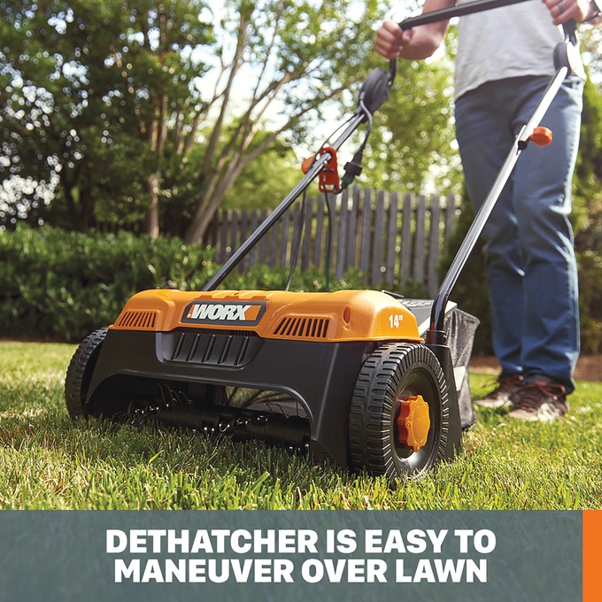 Worx 12-Amp 14-Inch Dethatcher, , large