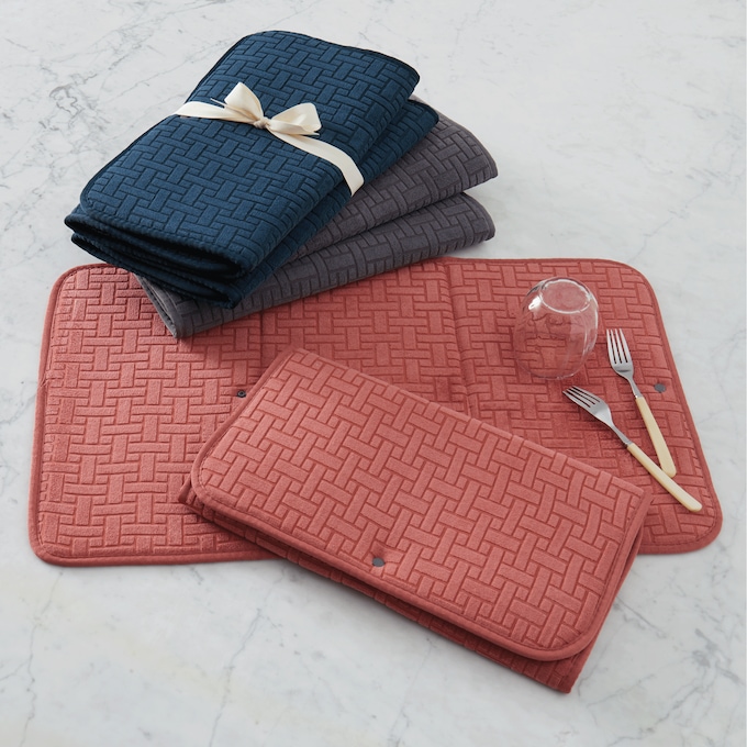 Set of 2 Kitchen Drying Mat, , large