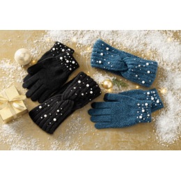 Britt Knits Starlight Headwarmer and Glove Set, , large