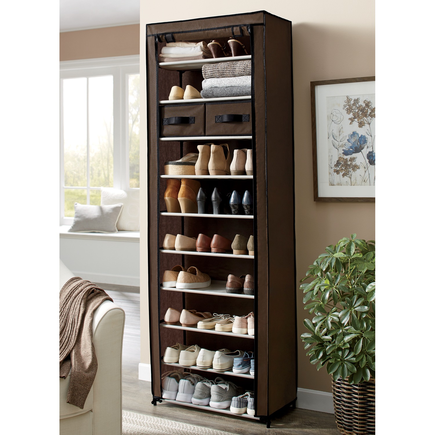 10 layer best sale shoe rack
