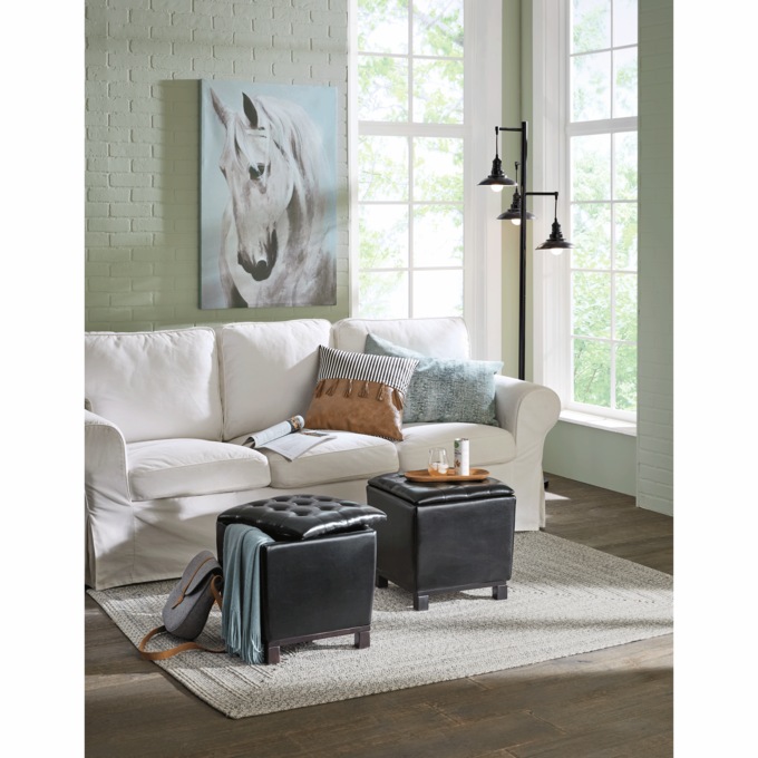 Neutral Braided Rug, , large