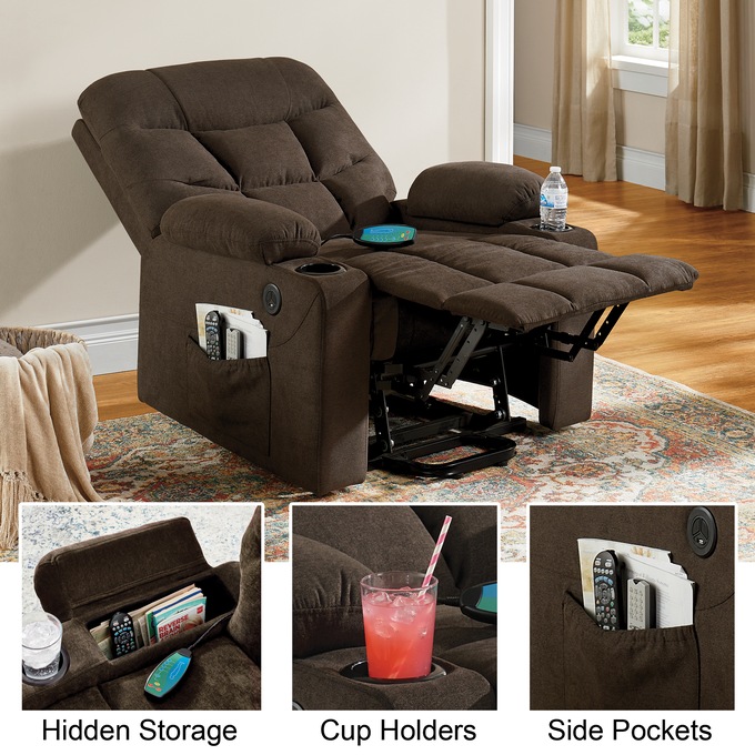 Colton Lift Recliner with Heat & Massage, , large