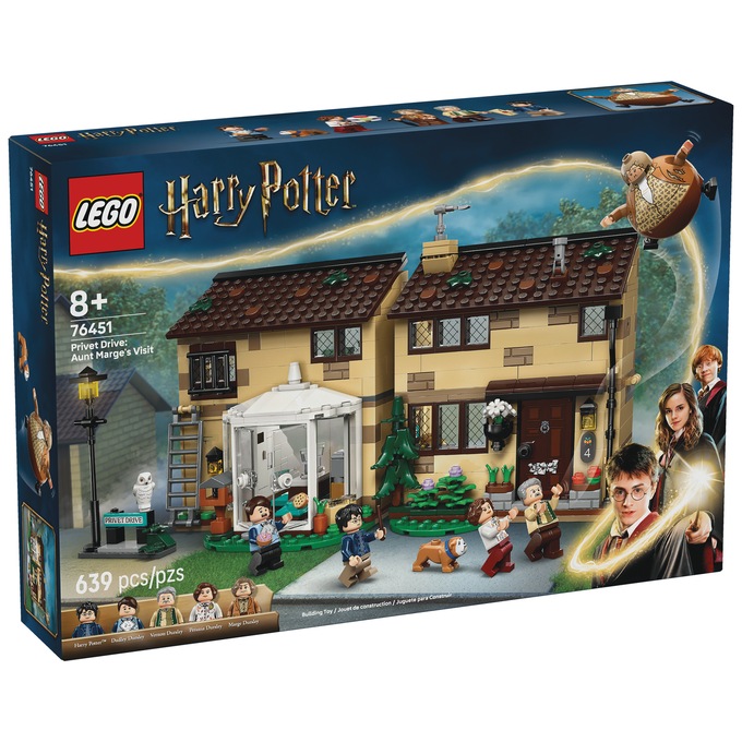 LEGO Harry Potter Privet Drive: Aunt Marge's Visit, , large