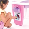 23-Piece Nursery Station with Crib, Pink, large