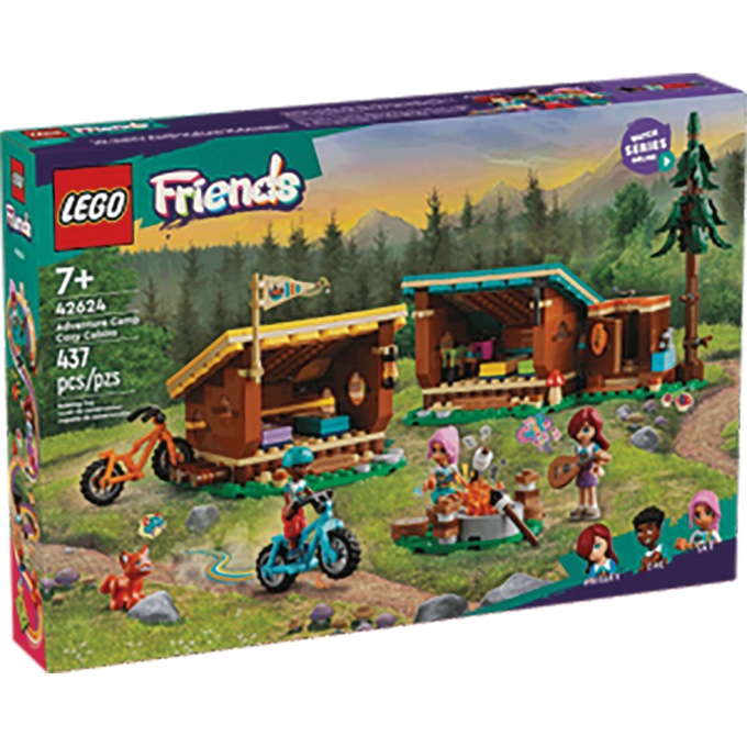 LEGO Friends Adventure Camp Cozy Cabins, , large